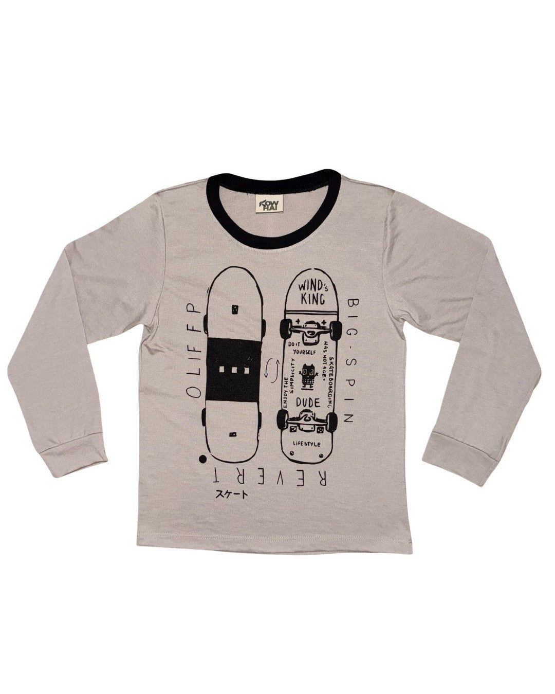 Pijama Niño Algodón Estampado Skate
